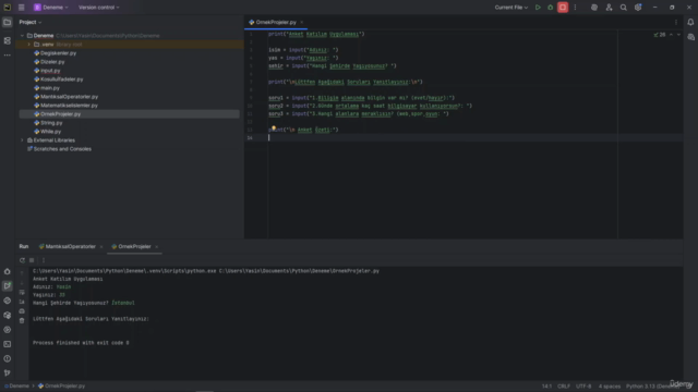 Kodların Dilini Öğren: Python Temelleri  |  2025 – Screenshot 3