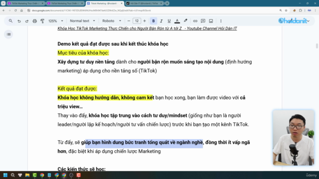 TikTok Marketing Thực Chiến cho Người Bận Rộn từ A tới Z – Screenshot 2