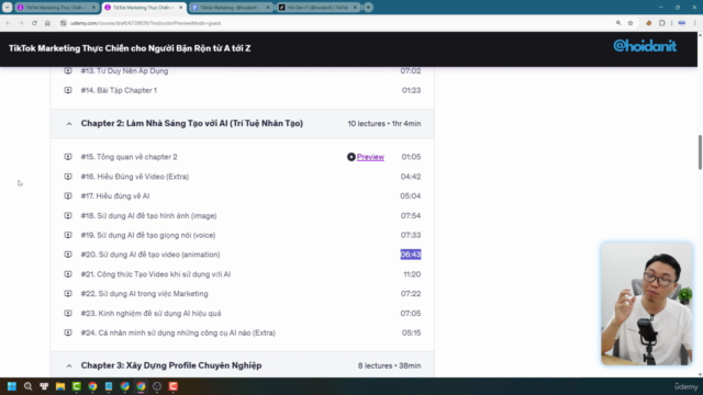TikTok Marketing Thực Chiến cho Người Bận Rộn từ A tới Z – Screenshot 3