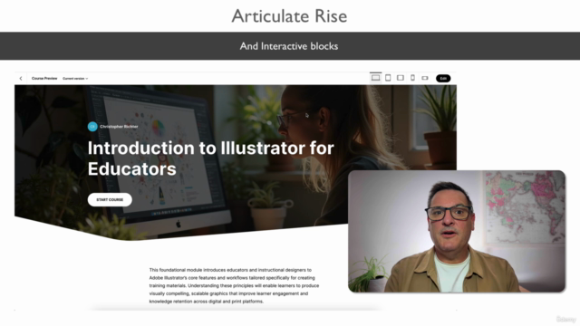 Create beautiful eLearning with Articulate Rise – Screenshot 3