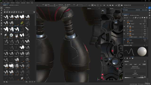 Blender 4.5 Création d'un Robot pour débutants – Screenshot 2
