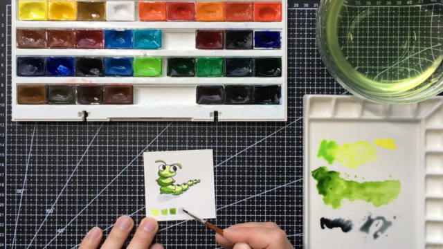 Watercolor Painting for Beginners - Cute Animals Challenge – Screenshot 1