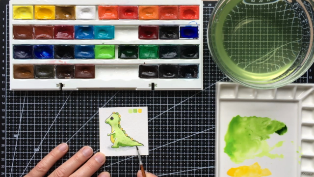 Watercolor Painting for Beginners - Cute Animals Challenge – Screenshot 2