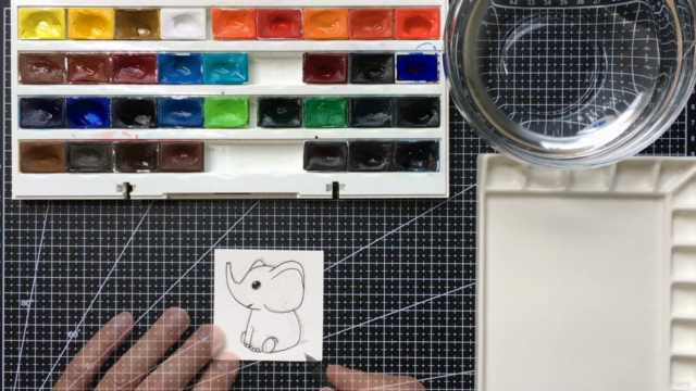 Watercolor Painting for Beginners - Cute Animals Challenge – Screenshot 4