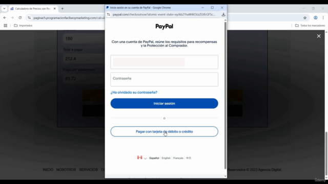 Crea una Calculadora de Precios con Pasarela de Pagos 2025 – Screenshot 4