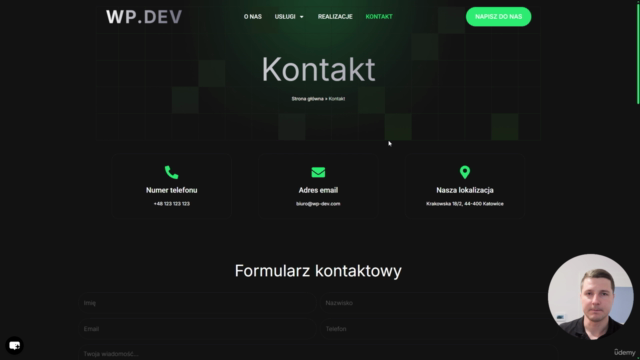 Kurs WordPress Elementor i AI 2025 – Screenshot 3