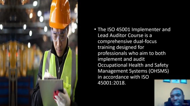 ISO 45001 (OHSMS) Implementer and Lead Auditor Course – Screenshot 1