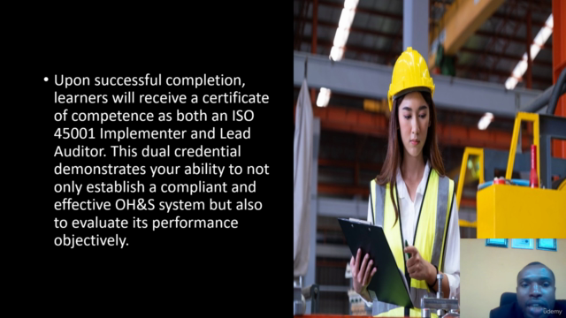 ISO 45001 (OHSMS) Implementer and Lead Auditor Course – Screenshot 4