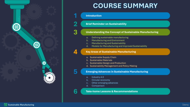 Sustainable Manufacturing: Review & Emerging Advances – Screenshot 4