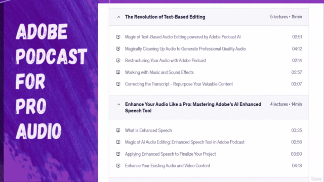 AI Audio Editing Masterclass: Adobe Podcast for Pro Audio – Screenshot 3