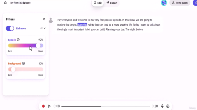 AI Audio Editing Masterclass: Adobe Podcast for Pro Audio – Screenshot 4