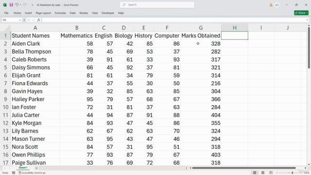 Advance Excel Basic to Advance Training 2025 – Screenshot 2