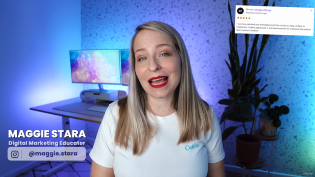 Canva Content Creation & Design For Beginners – Screenshot 1