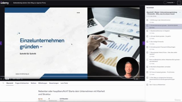 Selbstständig starten: Dein Weg zur eigenen Firma – Screenshot 1