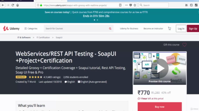 WebServices/API Testing by SoapUI & ReadyAPI - Groovy |30+hr – Screenshot 4
