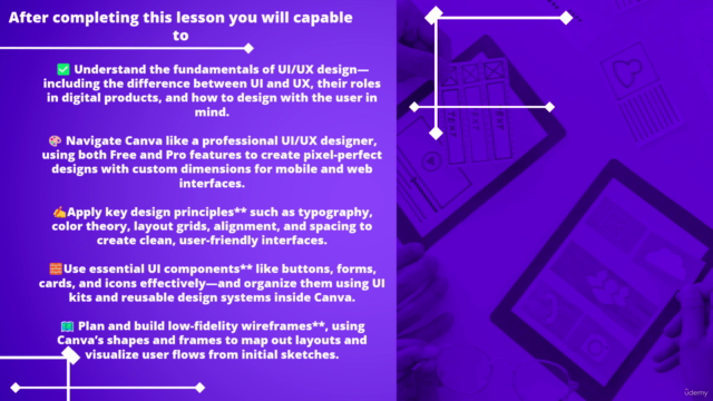 Complete UI/UX Design with Canva - Design Smart Interface – Screenshot 2