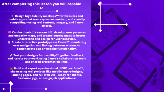 Complete UI/UX Design with Canva - Design Smart Interface – Screenshot 4