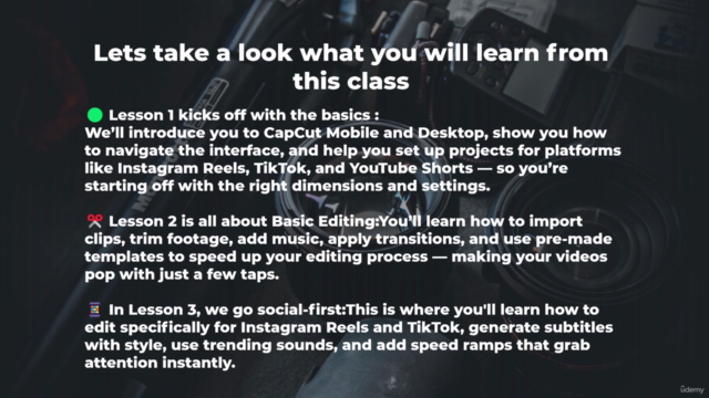 CapCut for Cinematography Motion Graphics and Social Media – Screenshot 1