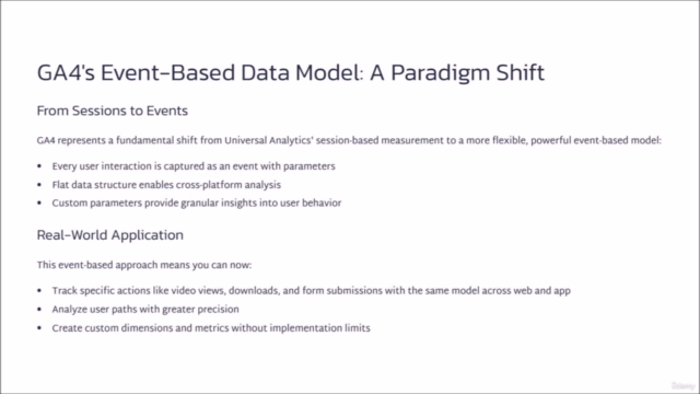 Google Analytics 4 Fundamentals – Screenshot 2