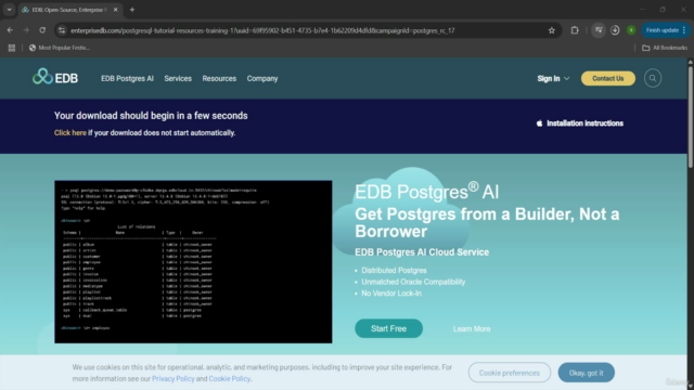 PostgreSQL for Developers: Design, Query & Scale Databases – Screenshot 2