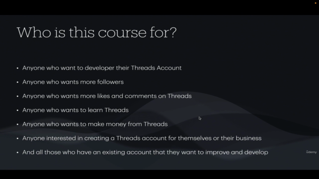 Threads By Instagram Masterclass: Build Your Creator Brand – Screenshot 2