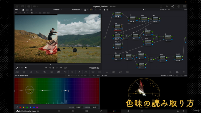 【DaVinci Resolve】“あの映画のルック”を完全再現！狙った色の動画を作るカラーグレーディング講座 – Screenshot 3