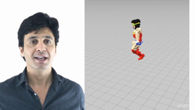3D Pixel Characters Modeling & Animations for all. Unity 3D – Screenshot 2