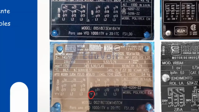 Interpretación técnica de placas de motores eléctricos – Screenshot 2