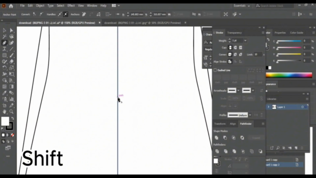 الرسم المسطح للازياء _ Illustrator – Screenshot 1