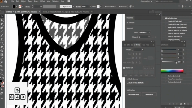 الرسم المسطح للازياء _ Illustrator – Screenshot 2
