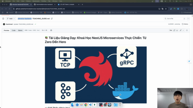 Khóa Học NestJS Microservices Thực Chiến: Từ Zero Đến Hero – Screenshot 1