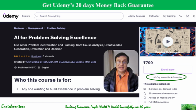 AI for Problem Solving Excellence – Screenshot 4