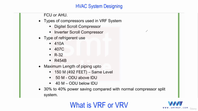 VRV/VRF System Pipe Sizing – Screenshot 2