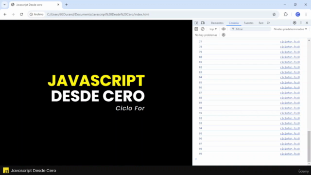 Javascript Desde Cero: De Principiante a Experto – Screenshot 2