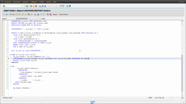 SAP ABAP Crashkurs für Anfänger - Screenshot_04