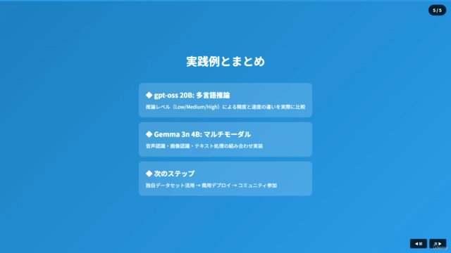 OpenAI gpt-oss 20B / Goole Gemma 3n 4Bファインチューニング完全攻略講座 – Screenshot 4