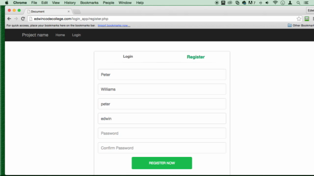 PHP Login and Registration System - Email Confirm Activation - Screenshot_01