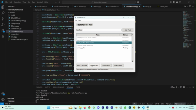 Python for Beginners : 4 Course in 1 for absolute beginner – Screenshot 3
