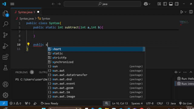 The Ultimate Java Programming Course: Hands-On Training – Screenshot 2