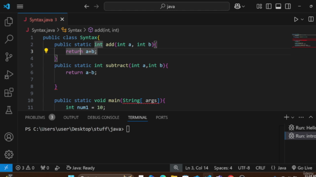 The Ultimate Java Programming Course: Hands-On Training – Screenshot 4