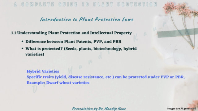 Intellectual Property Rights and Plant Protection – Screenshot 2