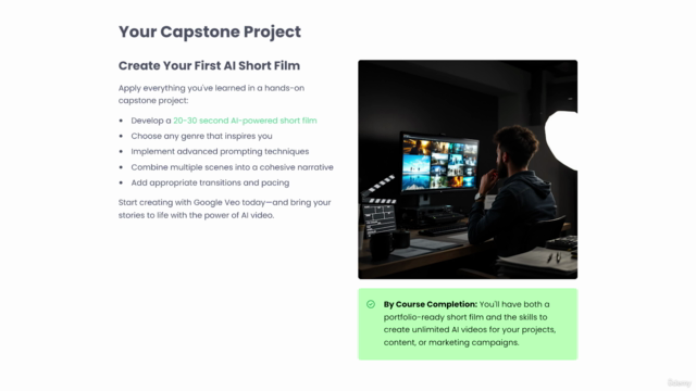 Google Veo: AI Video — Beginner to Pro – Screenshot 4