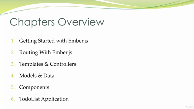 Build Web Apps Using EmberJS: The Complete Course – Screenshot 4