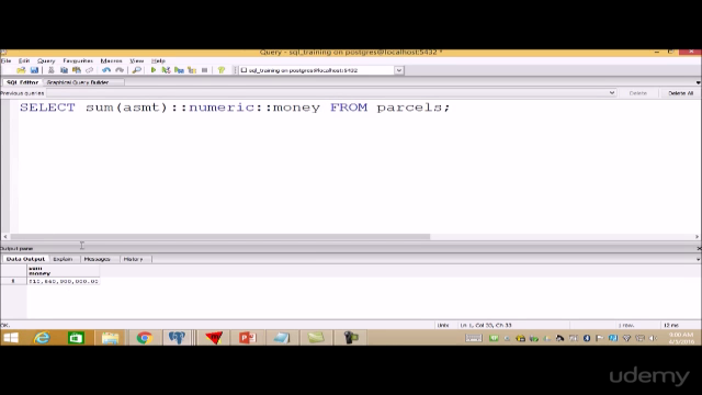 Spatial SQL with Postgres : A language for geographers – Screenshot 3