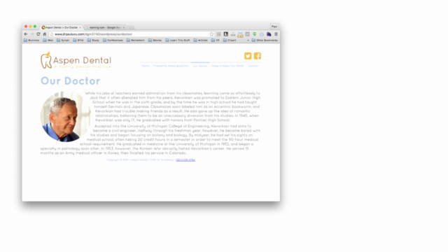 Custom Theme Creation for WordPress using HTML5 and CSS3 – Screenshot 4