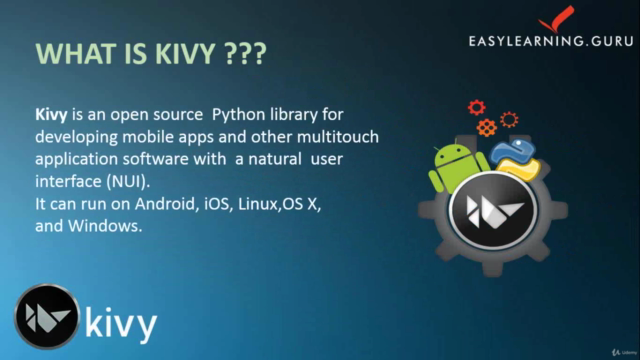 Develop Android Apps using Python: Kivy - Screenshot_01