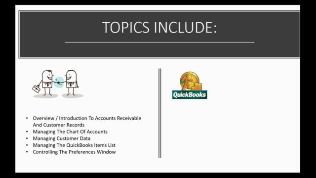 Introduction To Quickbooks With Customer And Receivables – Screenshot 3