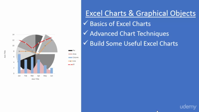 Excel Charts & Graphs and SmartArt Graphics for Beginners – Screenshot 3