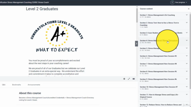 Stress Management Coaching Certification CGRSC Stress Coach – Screenshot 3
