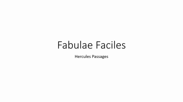 Fabulae Faciles: Hercules – Screenshot 1
